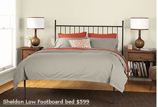 Sheldon Low Footboard bed